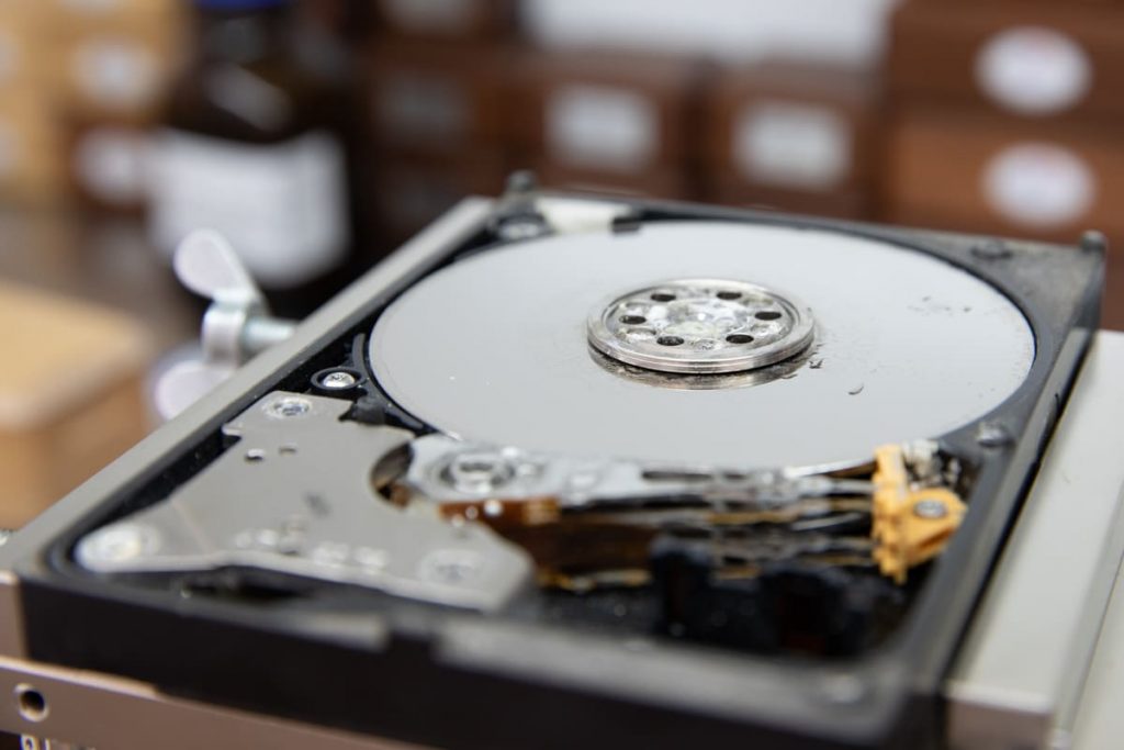 Water Damaged Hard Drive Recovery