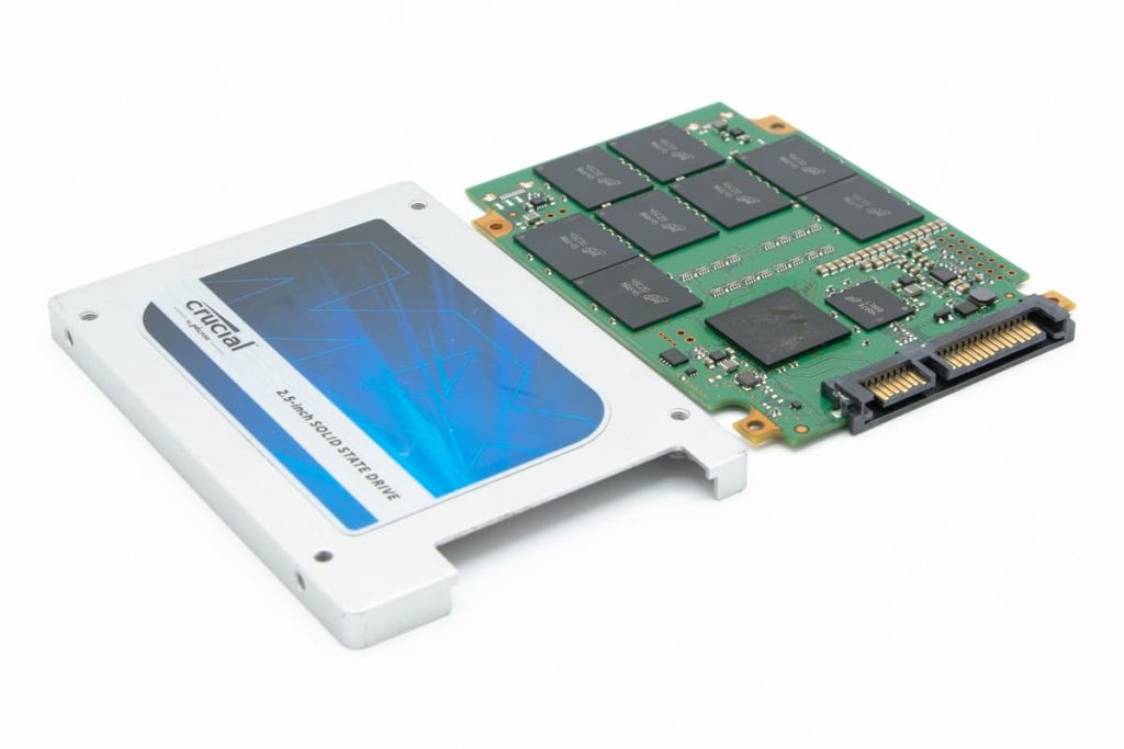 MX500 SSD - Damaged Printed Circuit Board