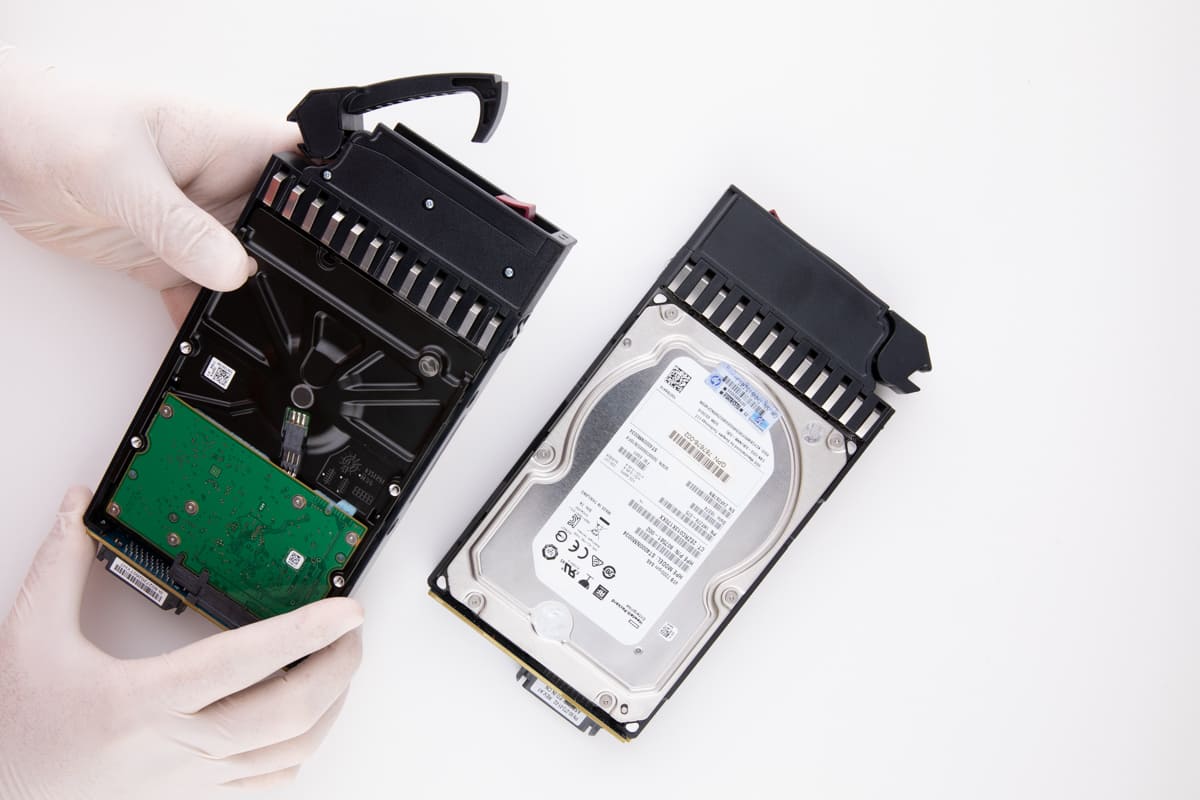 Evaluation of Damaged RAID Hard Drives