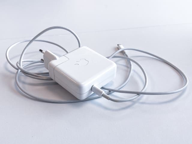 Unplug Apple MacBook Charger