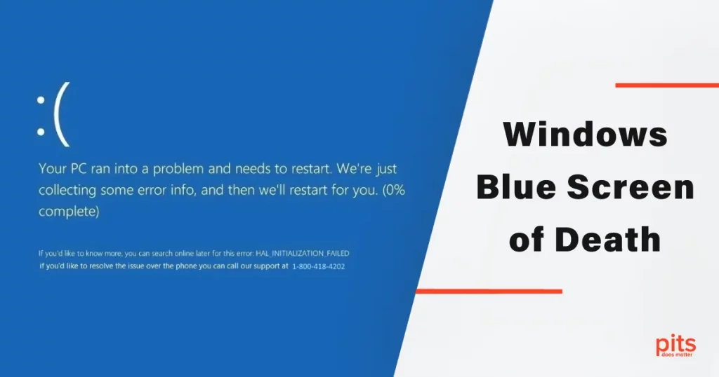 Windows – Blue Screen of Death