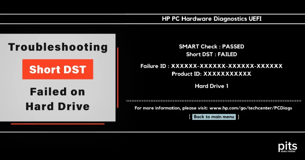 short dst failed