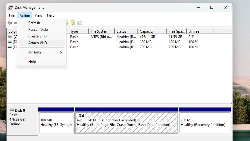 Disk-Management-Attach-VHD