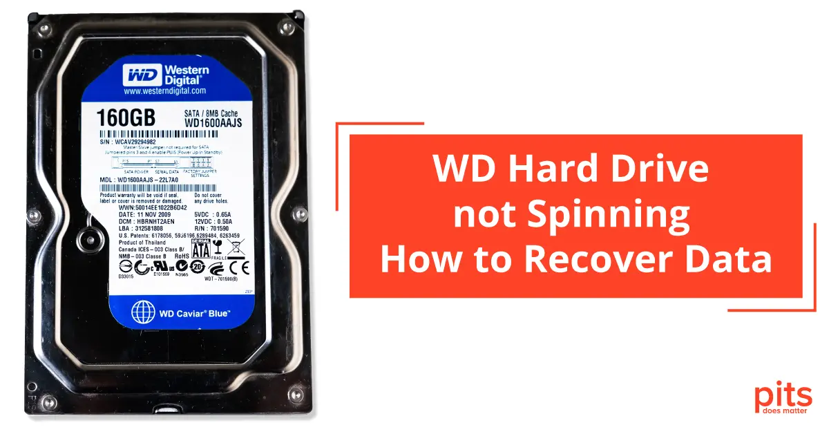 Is Your Western Digital (WD) Hard Drive Not Spinning Up? | PITS Global