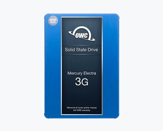 OWC Mercury Electra 3G Solid State Drive in Blue Casing