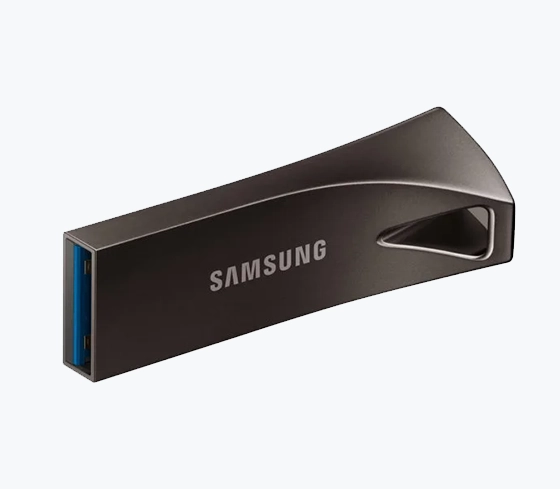 Samsung USB Flash Drive with Metallic Design