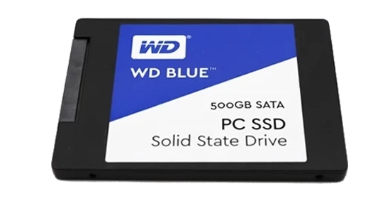 WD Blue 500GB SATA PC SSD.